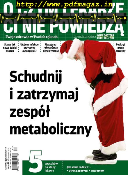 O Czym Lekarze Ci Nie Powiedza – Grudzien 2019