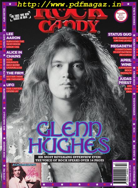 Rock Candy Magazine – Issue 17 – December 2019 – January 2020
