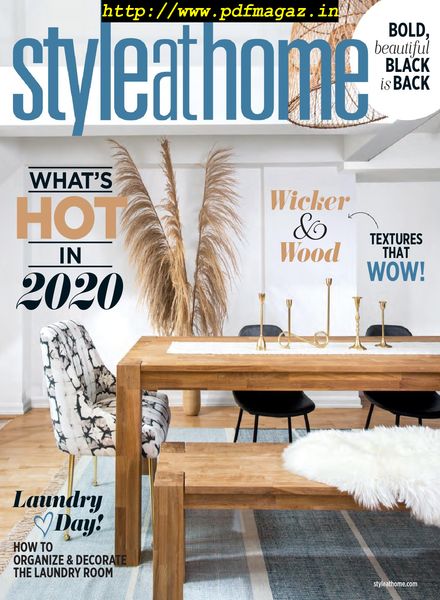 Style at Home Canada – January 2020