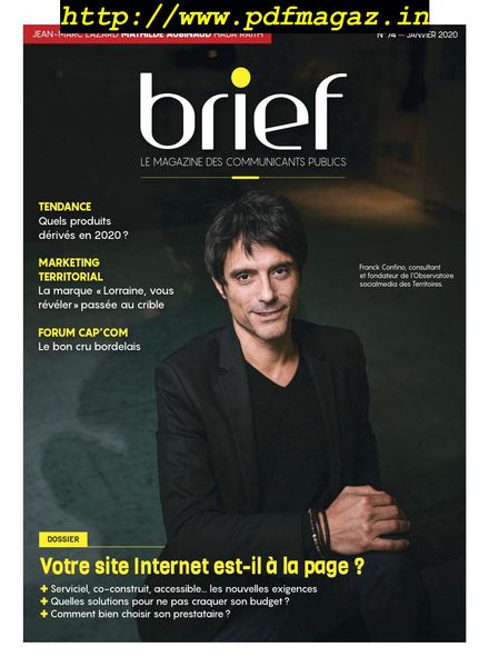 Brief Magazine – janvier 2020