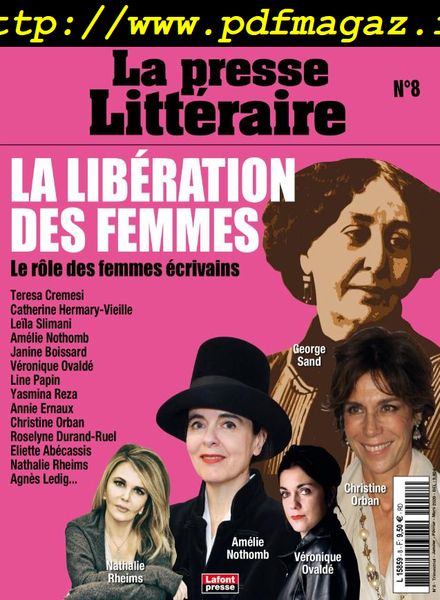 La presse Litteraire – Janvier-Mars 2020