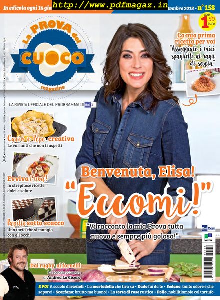 La Prova del Cuoco – 12 Settembre 2018