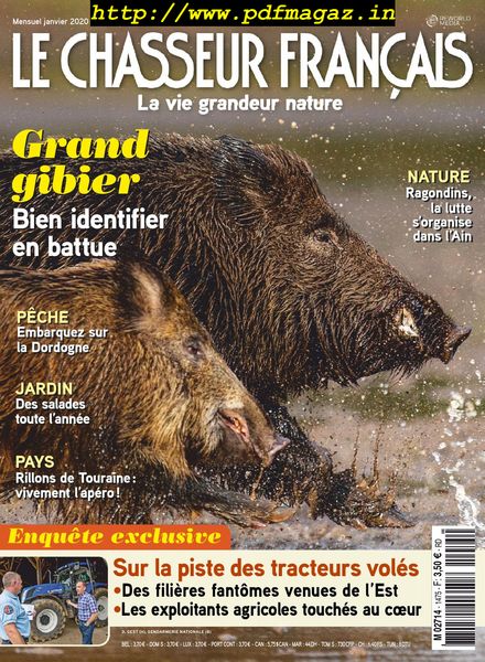 Le Chasseur Francais – janvier 2020