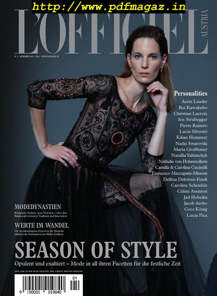 L’Officiel Austria – Dezember 2019