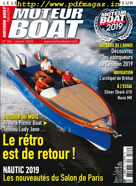 Moteur Boat – janvier 2020