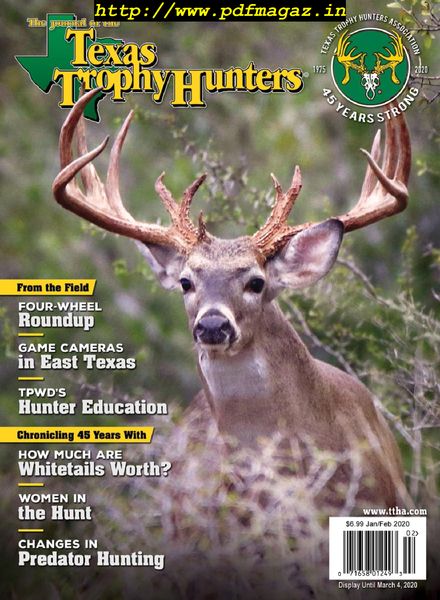 The Journal of the Texas Trophy Hunters – January-February 2020