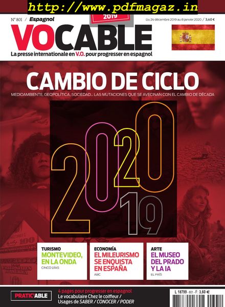 Vocable Espagnol – 26 decembre 2019