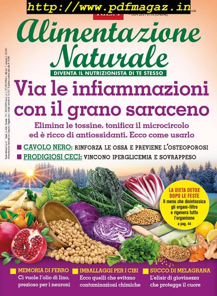 Alimentazione Naturale – Gennaio 2020