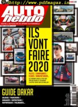 Auto Hebdo – 02 janvier 2020