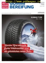 AutoRaderReifen – Gummibereifung – Dezember 2019