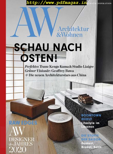 A&W Architektur & Wohnen – Januar 2020