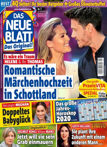 Das Neue Blatt – 24 Dezember 2019