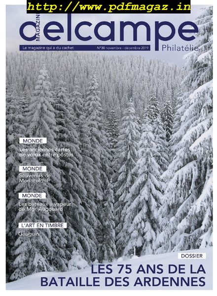 Delcampe Magazine Philatelie – novembre-decembre 2019