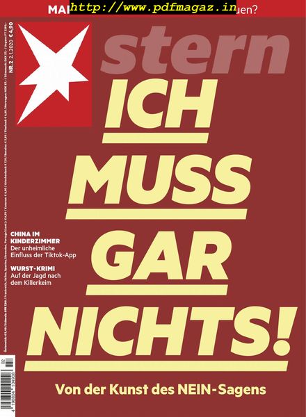 Der Stern – 02 Januar 2020