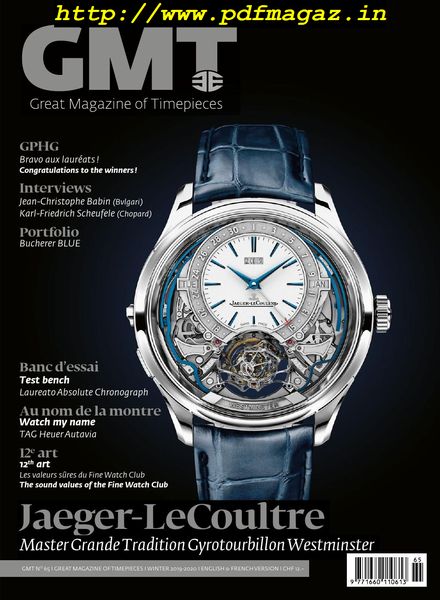 GMT – decembre 2019