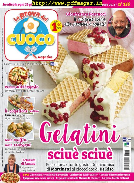La Prova del Cuoco – 1 Agosto 2018