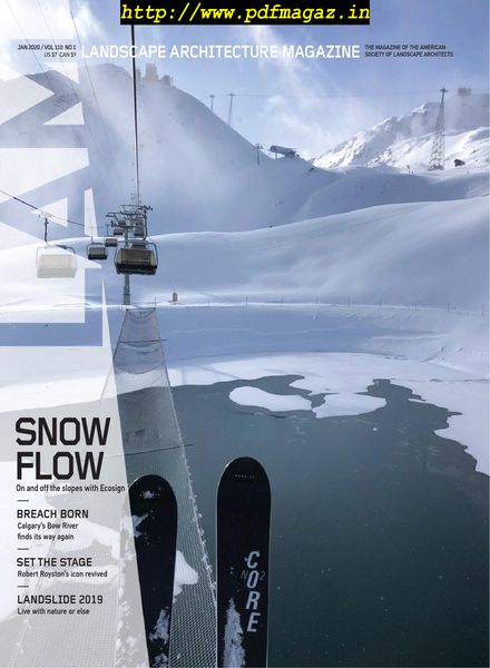 Landscape Architecture Magazine USA – January 2020
