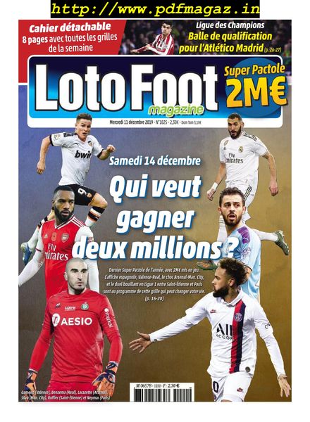 Loto Foot – 11 decembre 2019