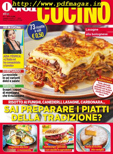Oggi Cucino – 10 gennaio 2020