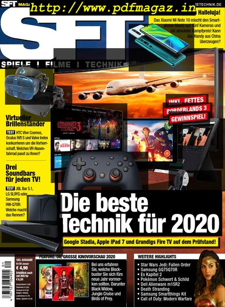 SFT – Spiele Filme Technik – Januar 2020