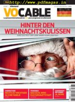 Vocable Allemand – 12 decembre 2019