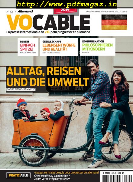 Vocable Allemand – 26 decembre 2019