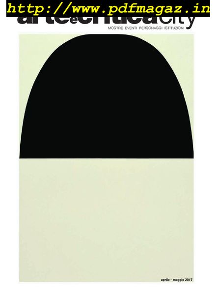 Arte e Critica – Aprile-Maggio 2017