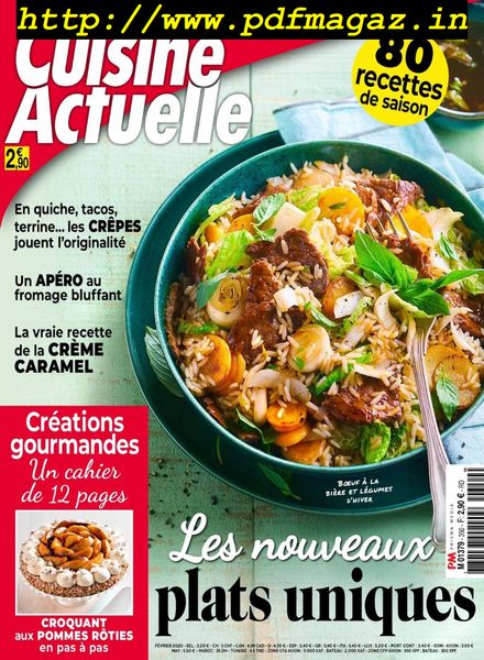 Cuisine Actuelle – Fevrier 2020