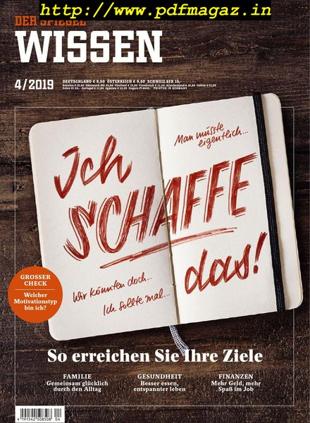 Der Spiegel Wissen – Nr.4, 2019