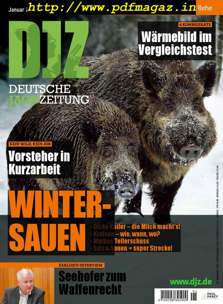 Deutsche Jagdzeitung – Januar 2020