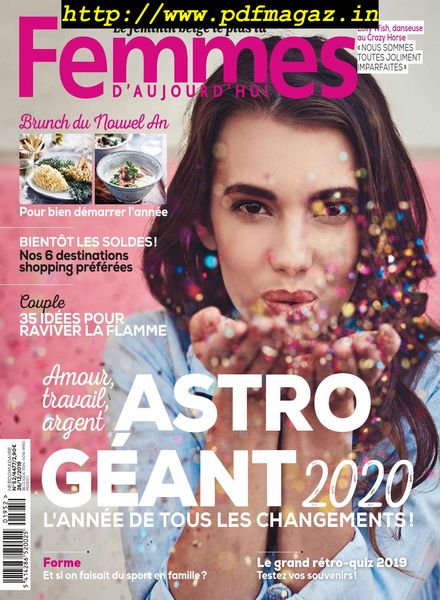 Femmes D’Aujourd’Hui – 26 Decembre 2019