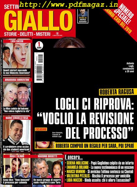 Giallo – 7 Gennaio 2020