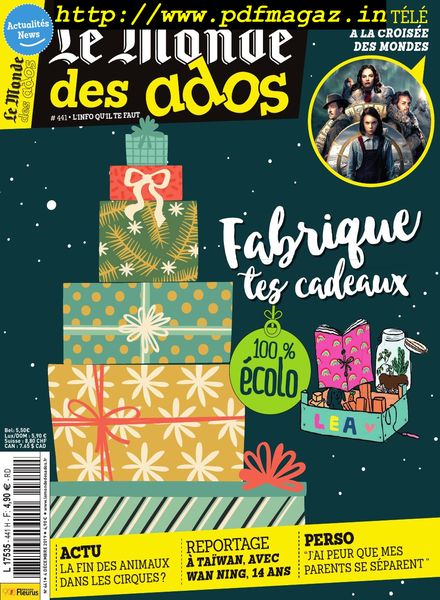 Le Monde des Ados – 18 decembre 2019