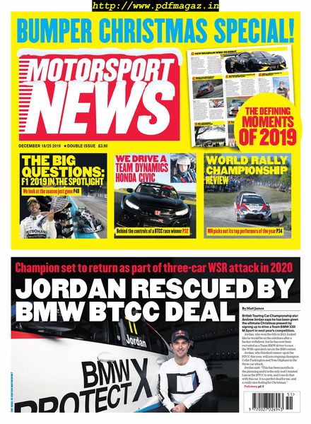 Motorsport News – December 18, 2019