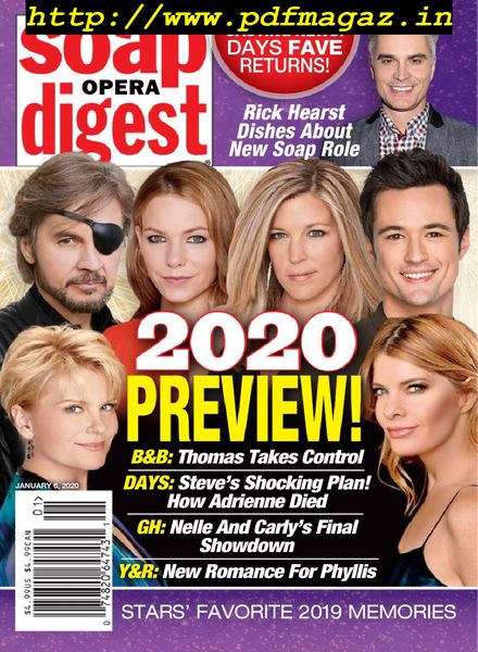 Soap Opera Digest – January 06, 2020