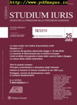 Studium Iuris – Dicembre 2019