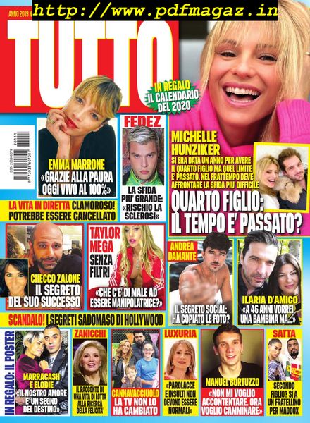 Tutto Mese – 20 Dicembre 2019