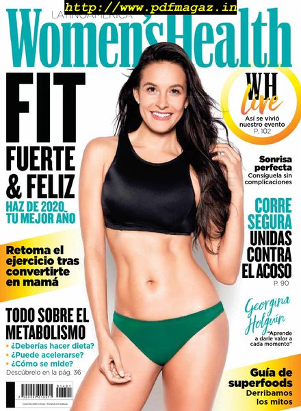 Women’s Health en Espanol – enero 2020