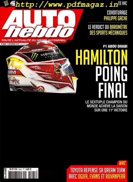 Auto Hebdo – 29 novembre 2019