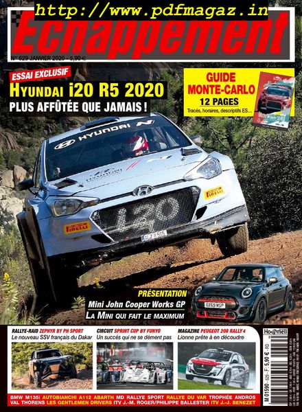 Echappement – janvier 2020