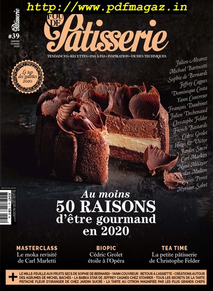 Fou de Patisserie – janvier 2020
