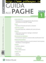 Guida alle paghe – Gennaio 2020