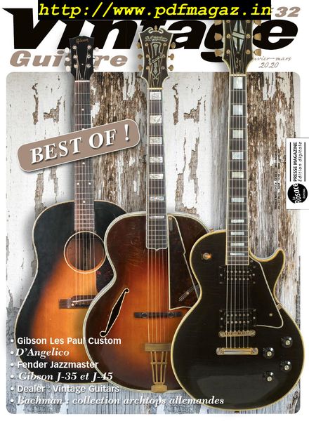 Guitare Vintage – decembre 2019