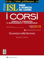 Igiene & Sicurezza del Lavoro Corsi – Dicembre 2019
