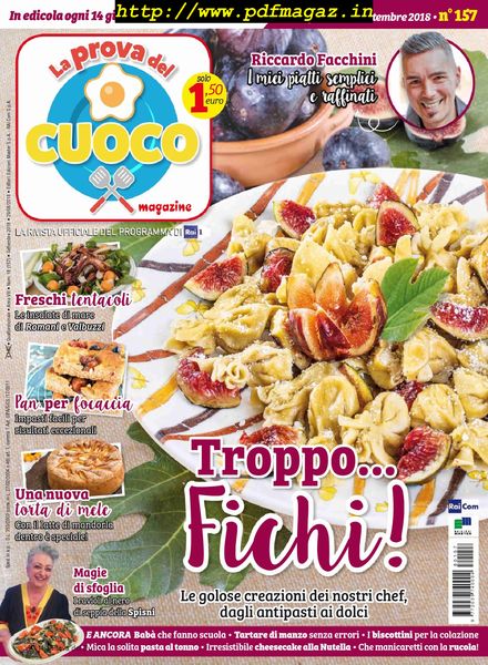 La Prova del Cuoco – 29 Agosto 2018