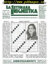La Settimana Enigmistica – 12 Dicembre 2019