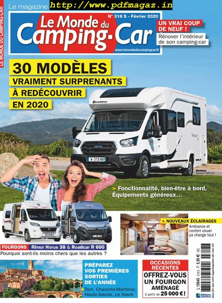 Le Monde du Camping-Car – fevrier 2020