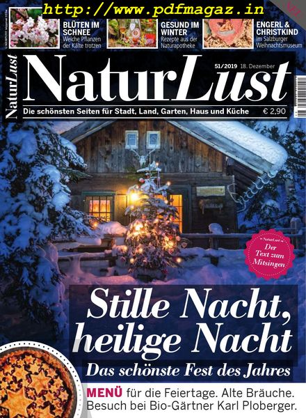 NaturLust – 18 Dezember 2019