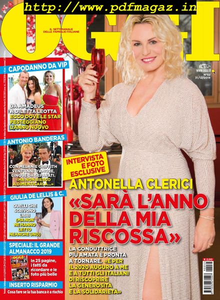 Oggi – 03 gennaio 2020