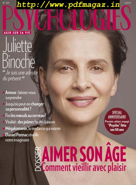 Psychologies France – janvier 2020